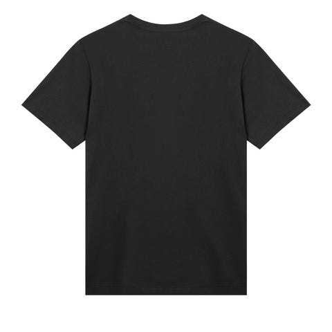 "Mid diff" premium black gaming T-shirt backside