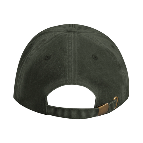 The "Jungle Diff" hat in Olive (back)