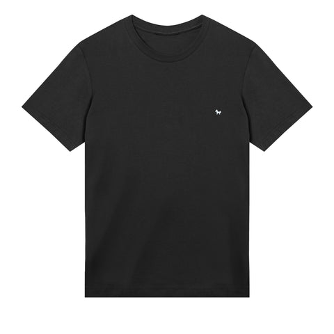 "One-Trick Pony" premium black gaming T-shirt frontside