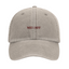 The "Mid Diff" hat in Stone (back)