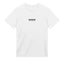 "Triple Double" premium white gaming T-shirt frontside